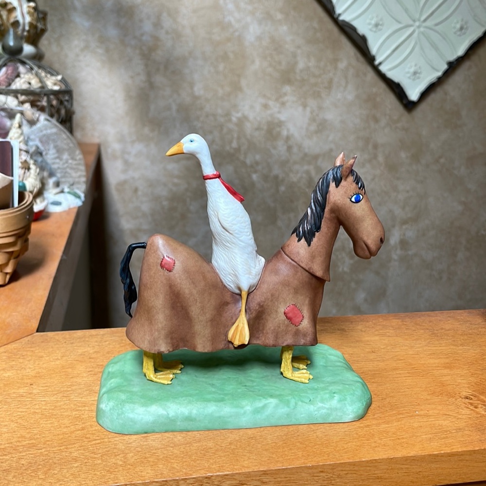 Will Bullas Signed Figurine The Trick Rider